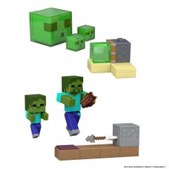 Mattel Minecraft Redstone Charged Action Figure & Mechanism Sets