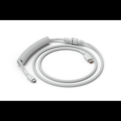 Glorious Gaming USB 2.0 cable 4.5ft total length 6 coiled section USB-C to USB-A…