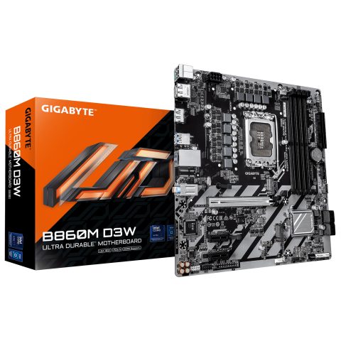 Gigabyte B860M D3W Motherboard - Intel Core Ultra Series CPUs