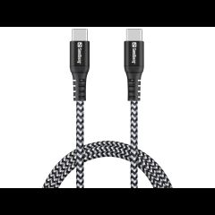 Sandberg 441-38 USB kabelis USB 2.0 1 m USB C Melns