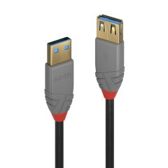 Lindy 36761 USB kabelis USB 3.2 Gen 1 (3.1 Gen 1) 1 m USB A 5 Gbit/s Melns