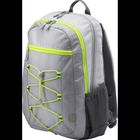 Hewlett Packard (HP) HP 39.62 cm (15.6") Active Backpack (Grey/Neon Yellow)