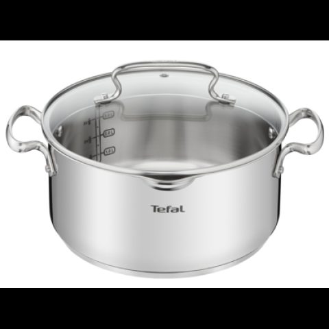 Tefal DUETTO+ G7194655 Round Stainless steel