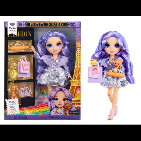 MGA Rainbow High Pretty in Paris Fashion - Violet Willow (Purple)