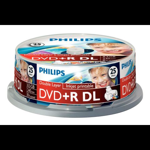Philips DR8I8B25F/00 kompaktdisks DVD 8