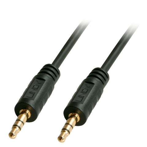Lindy 35644 audio kabelis 5 m 3.5mm Melns