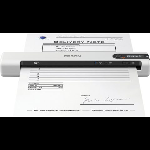 Epson WorkForce DS-80W Rokās turams skeneris 600 x 600 DPI A4 Balts