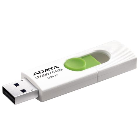 ADATA UV320 USB zibatmiņa 64 GB USB Type-A 3.2 Gen 1 (3.1 Gen 1) Zaļš