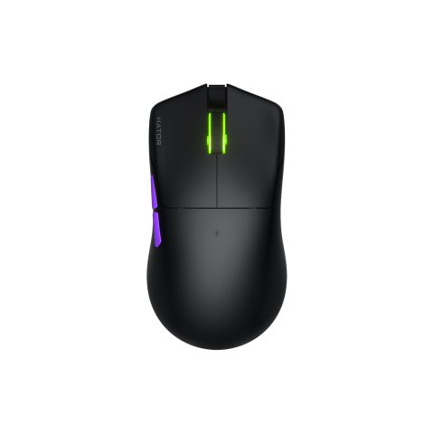 Hator Pulsar 3 ULTRA 4K Wireless pele Speļu Labā roka RF Wireless + Bluetooth…