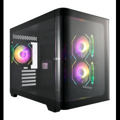 FSP S380-BA Micro Tower Melns