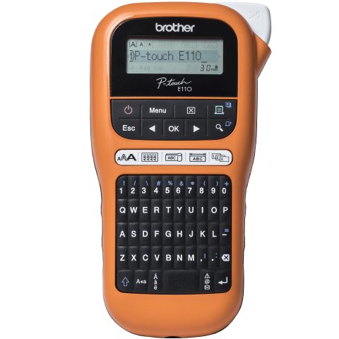 Brother PTE110VPYP1 etiķešu printeris 180 x 180 DPI 20 mm/sec TZe QWERTY