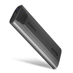Axagon EEM2-GTS2 External USB-C 10Gbps metal box for M.2 NVMe & SATA SSD disks.…