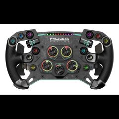 Moza Racing RS056 spēļu kontrolierīce Melns Stūre