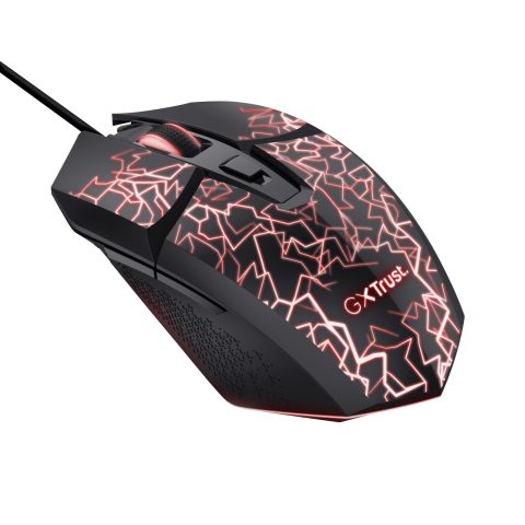 Trust GXT 113 Felox pele Speļu Labā roka USB Type-A Optisks 6400 DPI