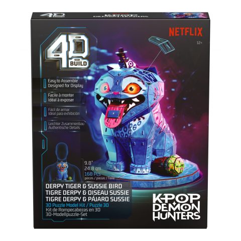 Spin Master 4D Build 6077589 puzle 3D puzle 200 pcs Dzīvnieki