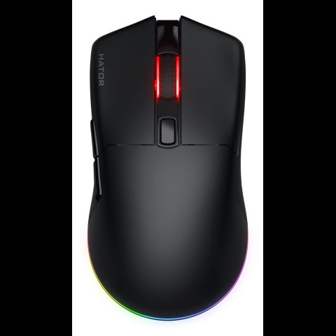 Hator Pulsar 3 Wireless pele Speļu Abām rokām RF Wireless + Bluetooth + USB Ty…
