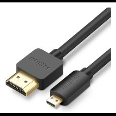 Ugreen HD127 HDMI cable 1 m HDMI Type D (Micro) HDMI Type A (Standard) Black