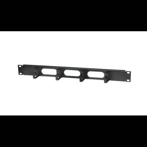 Intellinet 204279 cable organizer Rack Cable holder Black 1 pc(s)