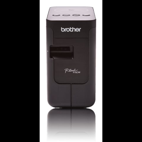 Brother PT-P750W etiķešu printeris 180 x 180 DPI 30 mm/sec Vadu & Bezvadu HSE/TZ…