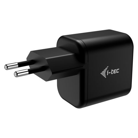 I-tec CHARGER-GAN65W PDA/mobīlo telefonu lādētājs Universāls Melns AC Ātrā uzl…