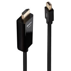 Lindy 36926 video kabeļu aksesuārs 1 m HDMI Type A (Standard) Mini DisplayPort…