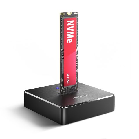 Axagon ADSA-M2C11 HDD/SSD dokstacija USB 3.2 Gen 2 (3.1 Gen 2) Type-C Melns
