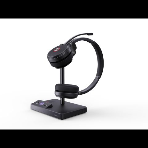 Yealink WH62 Dual Teams Austiņas Bezvadu Birojs / zvanu centrs Micro-USB Uzlādes…