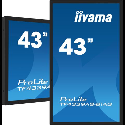 Iiyama TF4339AS-B1AG monitori 108 cm (42.5") 3840 x 2160 pikseļi 4K Ultra HD LE…