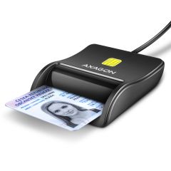 Axagon CRE-SM3N USB-A Smart card/ID card FlatReader