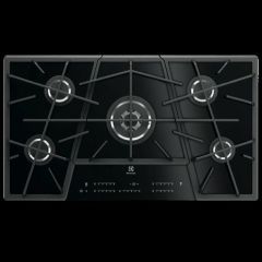 Electrolux KGV9539IK Melns Iebūvēts Gāzes 5 zone(s)