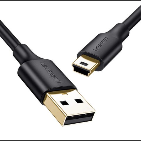 Ugreen 10386 USB kabelis USB 2.0 3 m Mini-USB B USB A 0