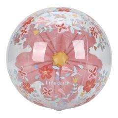Rubo Toys Little Dutch Pink Flowers Beachball 3D Figure