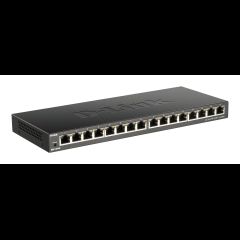 D-Link DGS-1016S Unmanaged Gigabit Ethernet (10/100/1000) Black