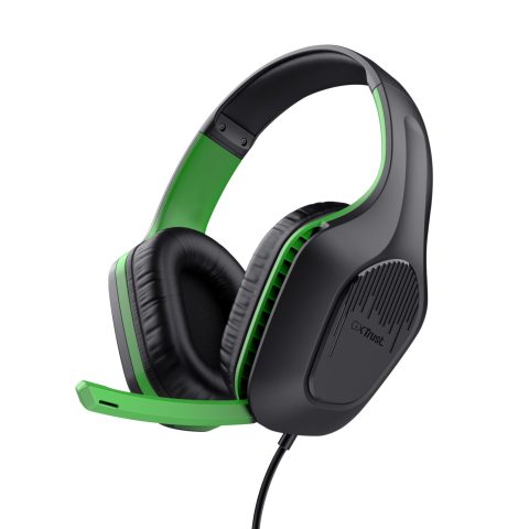 Trust GXT 415X ZIROX Austiņas Vadu Speļu Melns