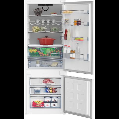 Beko BCNE400E50SHN ledusskapja saldētājkamera Iebūvēts 370 L Balts