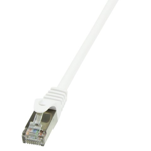 LogiLink 5m Cat.6 F/UTP networking cable White Cat6 F/UTP (FTP)