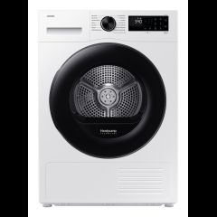 Samsung DV90DG52A0AEEO tumble dryer Freestanding Front-load 9 kg White