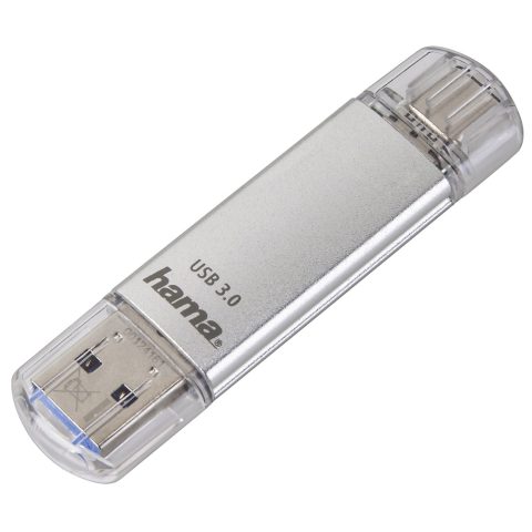 Hama C-Laeta USB flash drive 64 GB USB Type-A / USB Type-C 3.2 Gen 1 (3.1 Gen…