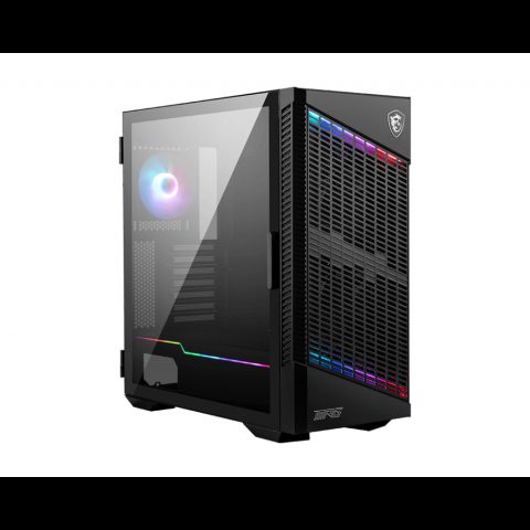 MSI MPG Velox 100P AIRFLOW Midi Tower Melns