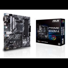 Asus PRIME B550M-A AMD B550 Ligzda AM4 mikro ATX