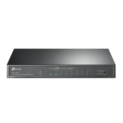 TP-Link TL-SG1210MPE tīkla pārslēgs Vadīts L2 Gigabit Ethernet (10/100/1000) Pow…