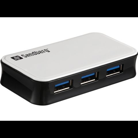 Sandberg 133-72 interfeisa centrmezgls USB 3.2 Gen 1 (3.1 Gen 1) Micro-B 5000 Mbi…