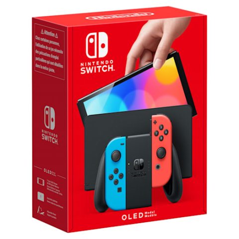 Nintendo Switch OLED portatīvā spēļu konsole 17