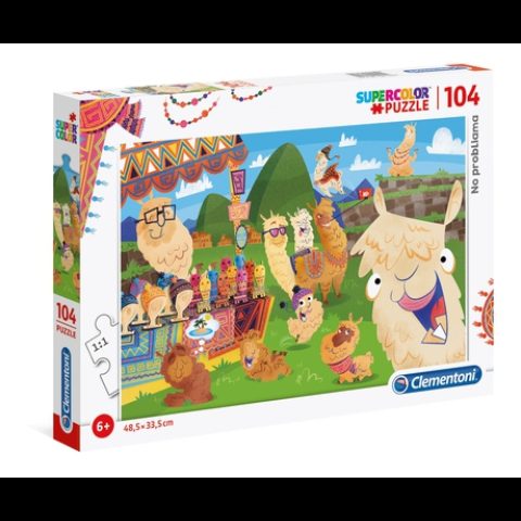 Clementoni No ProbLLAMA Puzle 104 pcs Komiksi