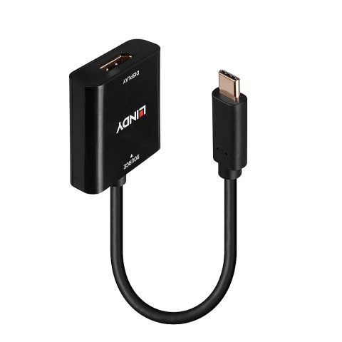 Lindy 43269 USB grafiskais adapteris 3840 x 2160 pikseļi Melns