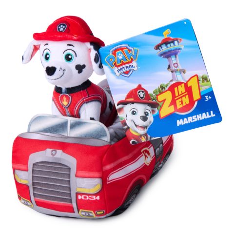 Spin Master PAW Patrol PAW PLH 2in1 Rescue Plush Marshall GML