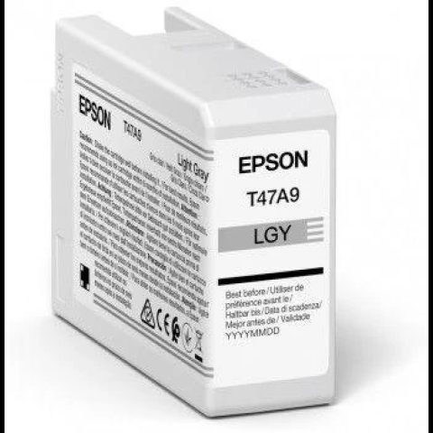 Epson Singlepack Light Gray T47A9 UltraChrome Pro 10 ink 50ml