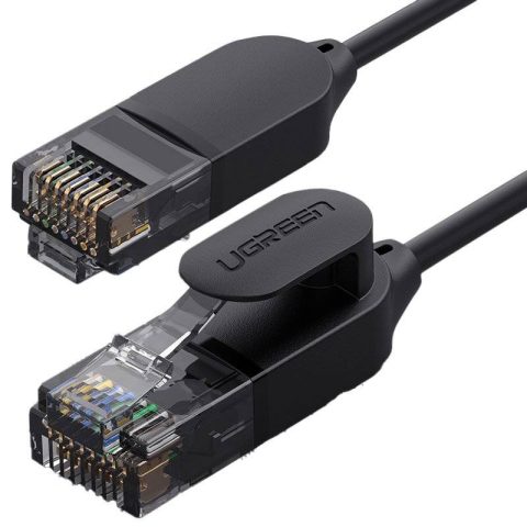 Ugreen 70656 tīkla kabelis Melns 10 m Cat6a U/UTP (UTP)
