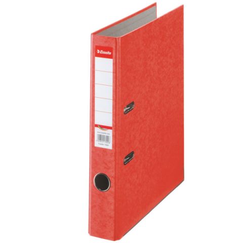 Esselte Cardboard binder Rainbow ring binder A4 Red
