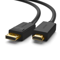 Ugreen 10203 видео кабель адаптер 3 m DisplayPort HDMI Черный